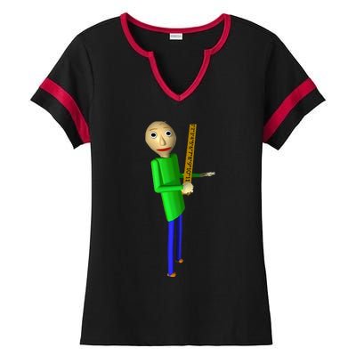 BaldiS Basics Ladies Halftime Notch Neck Tee