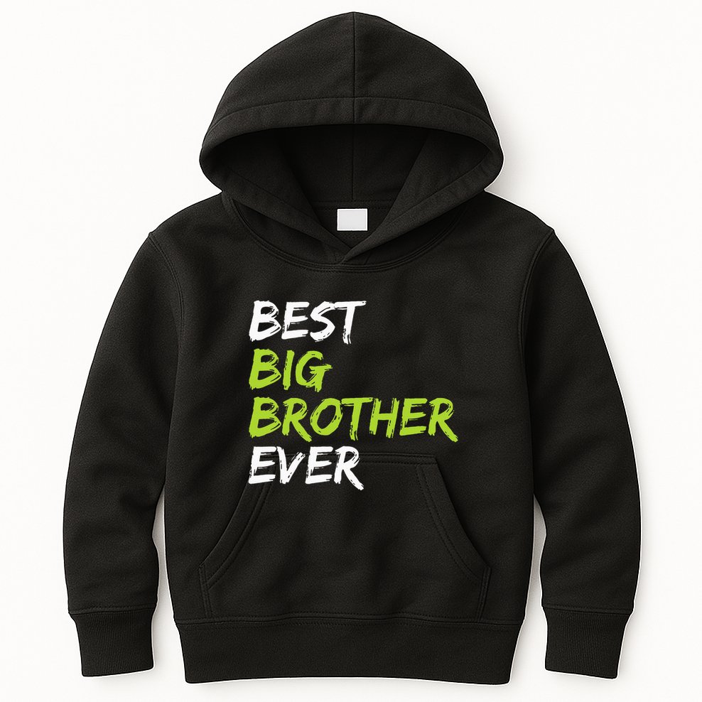 Best Big Brother Ever Kids Hoodie