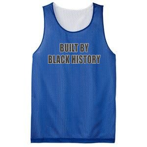 Built By Black History Gift Mesh Reversible Basketball Jersey Tank