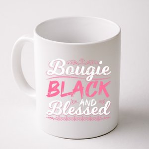 Bougie Black Blessed Dope Boujee Melanin Christmas Gift Tee Cute Gift Coffee Mug