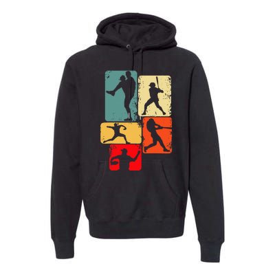 Baseball Batter Premium Hoodie