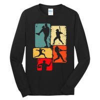 Baseball Batter Tall Long Sleeve T-Shirt