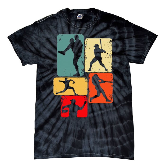 Baseball Batter Tie-Dye T-Shirt