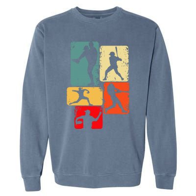 Baseball Batter Garment-Dyed Sweatshirt