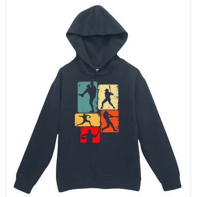 Baseball Batter Urban Pullover Hoodie