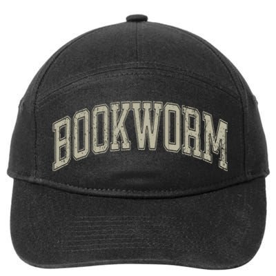 Bookworm Bookish Book Club 7-Panel Snapback Hat