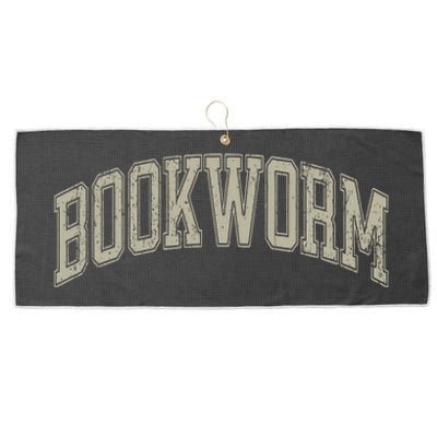 Bookworm Bookish Book Club Large Microfiber Waffle Golf Towel