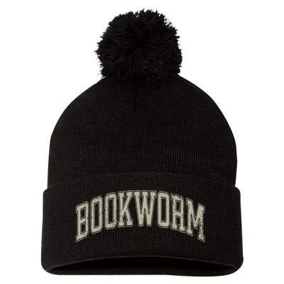 Bookworm Bookish Book Club Pom Pom 12in Knit Beanie