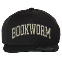 Bookworm Bookish Book Club Wool Snapback Cap