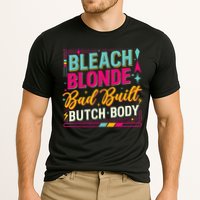 Beach Blonde Bad Built Butch Body Funny Council Cooling Performance Crew T-Shirt