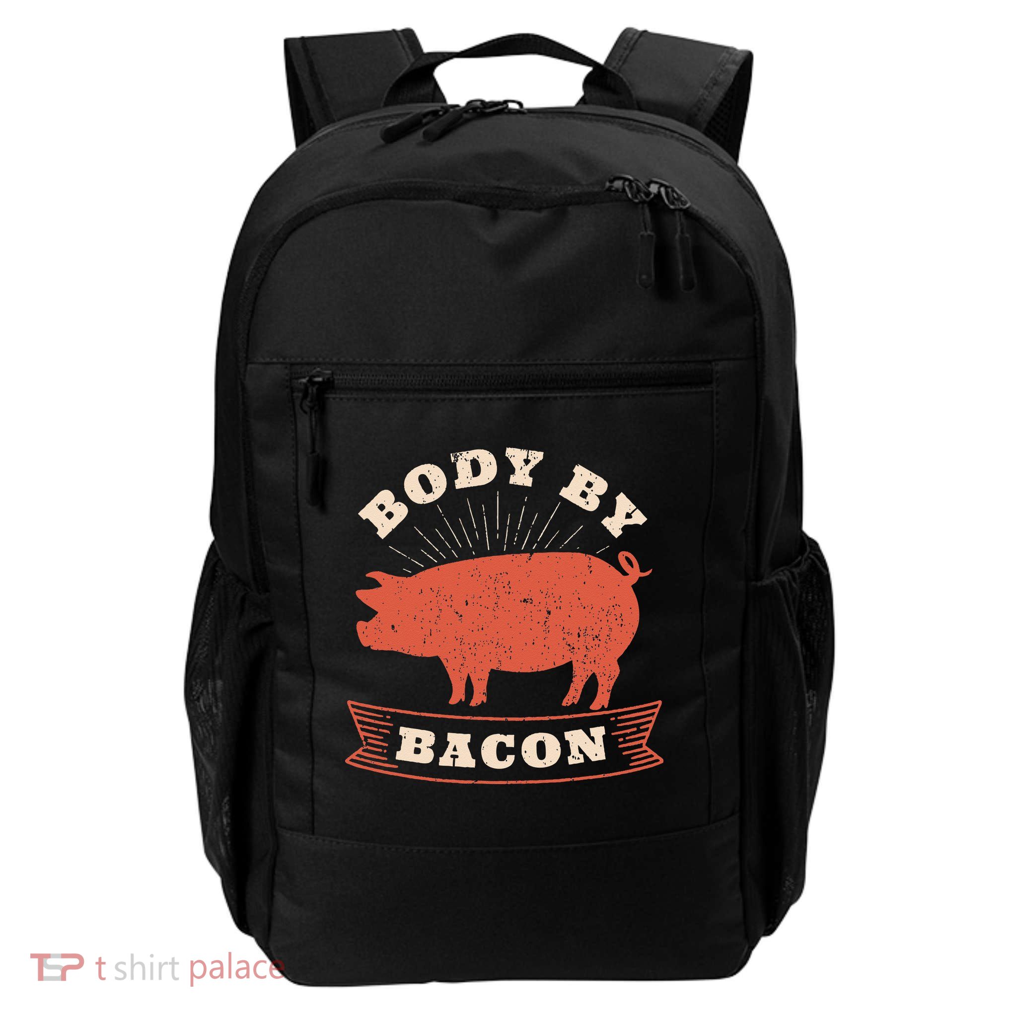 Body By Bacon For Low Carb High Fat Ketogenic Diet Backpack