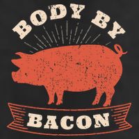 Body By Bacon For Low Carb High Fat Ketogenic Diet 25L Jumbo Tote