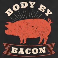 Body By Bacon For Low Carb High Fat Ketogenic Diet Trucker Hat