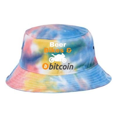 Beer Bikes Bitcoin, Vintage Bitcoin Logo, Bitcoin Crypto, Bitcoin Blockchain Tie Dye Newport Bucket Hat