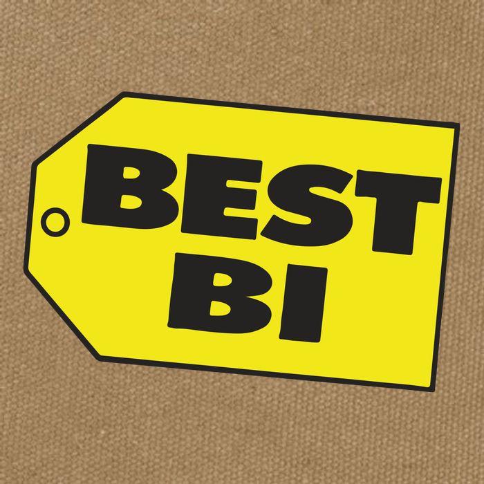 Best Buy Best Bi Bisexual Pun Joke Cotton Canvas Backpack