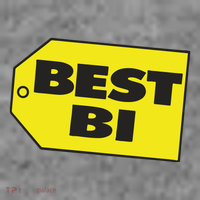 Best Buy Best Bi Bisexual Pun Joke 7-Panel Snapback Hat
