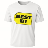 Best Buy Best Bi Bisexual Pun Joke Cooling Performance Crew T-Shirt