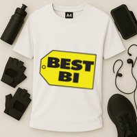 Best Buy Best Bi Bisexual Pun Joke Cooling Performance Crew T-Shirt