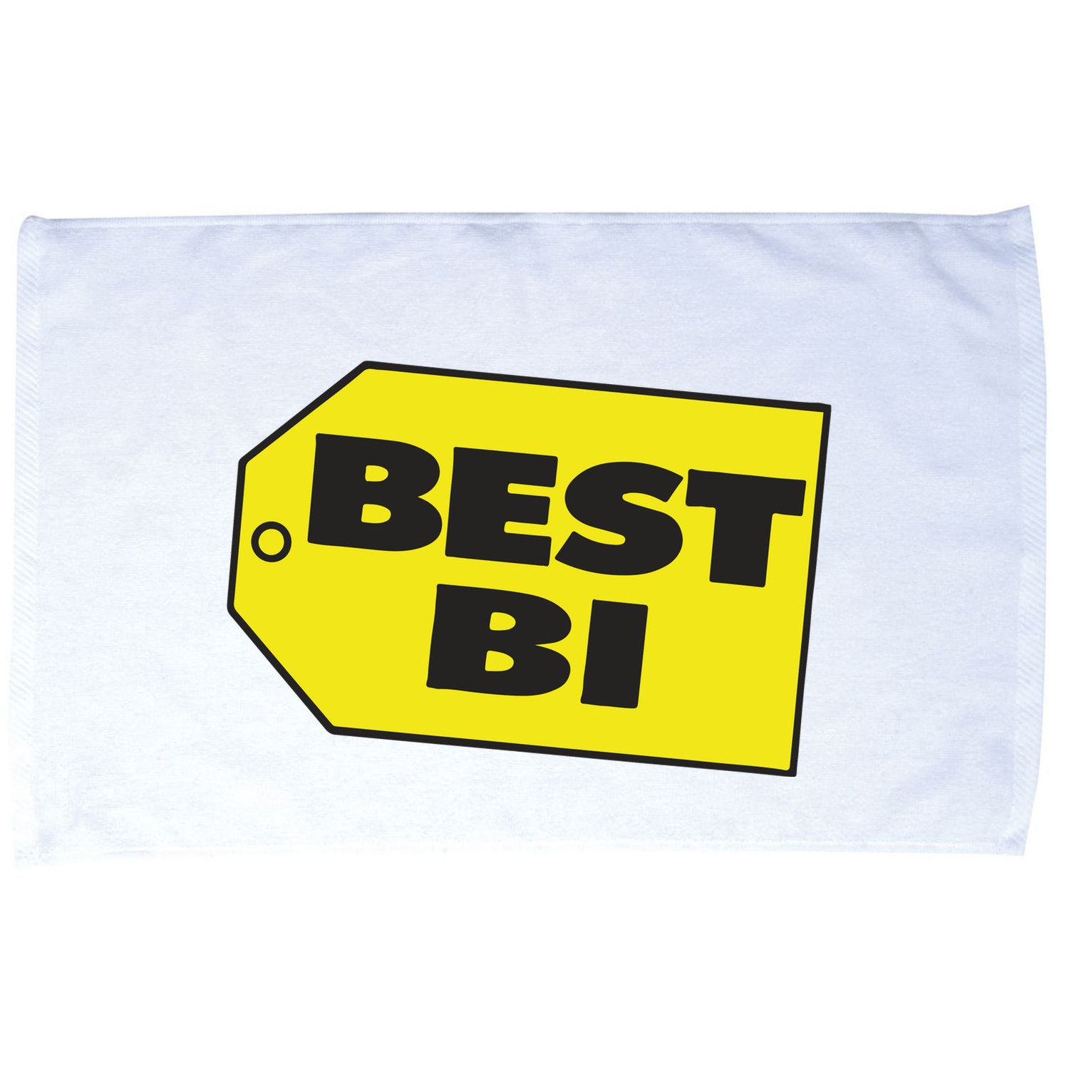 Best Buy Best Bi Bisexual Pun Joke Microfiber Hand Towel