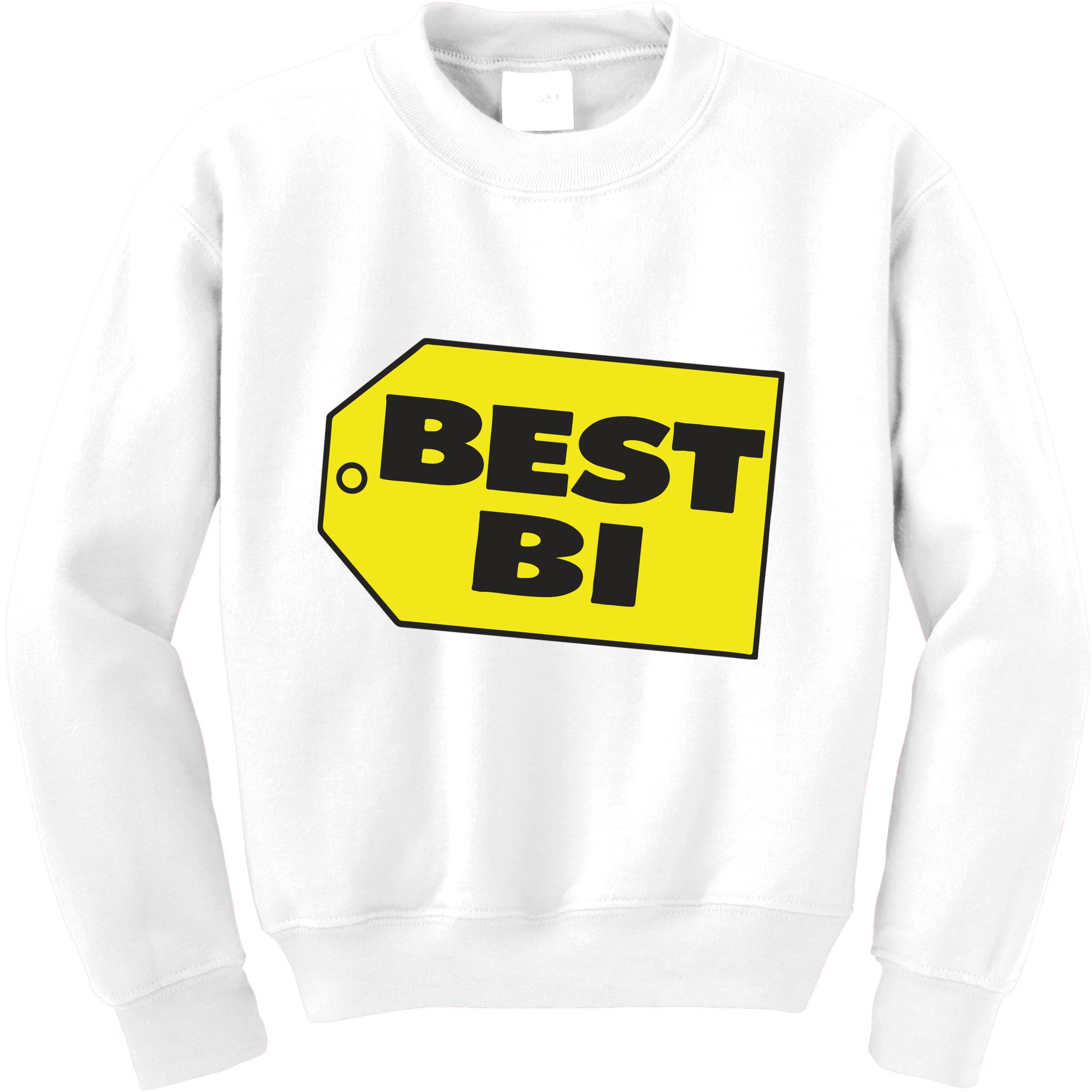 Best Buy Best Bi Bisexual Pun Joke Kids Sweatshirt