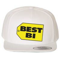 Best Buy Best Bi Bisexual Pun Joke Wool Snapback Cap