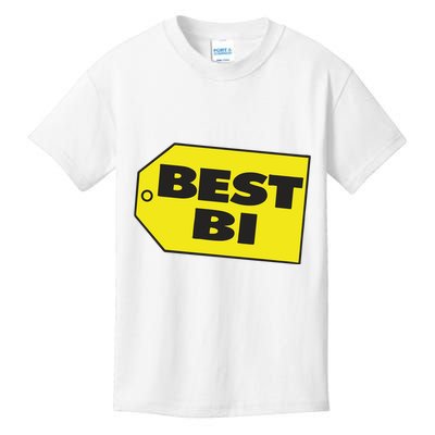 Best Buy Best Bi Bisexual Pun Joke Kids T-Shirt