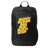 Bleach Blonde Bad Built Butch Body Antimaga City Backpack