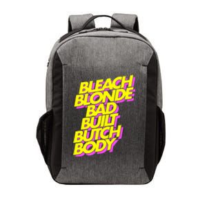 Bleach Blonde Bad Built Butch Body Antimaga Vector Backpack