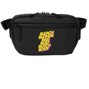 Bleach Blonde Bad Built Butch Body Antimaga Crossbody Pack