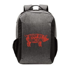 Body By Bacon For Low Carb High Fat Ketogenic Diet Vector Backpack