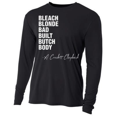 Bleach Blonde Bad Built Butch Body Cooling Performance Long Sleeve Crew