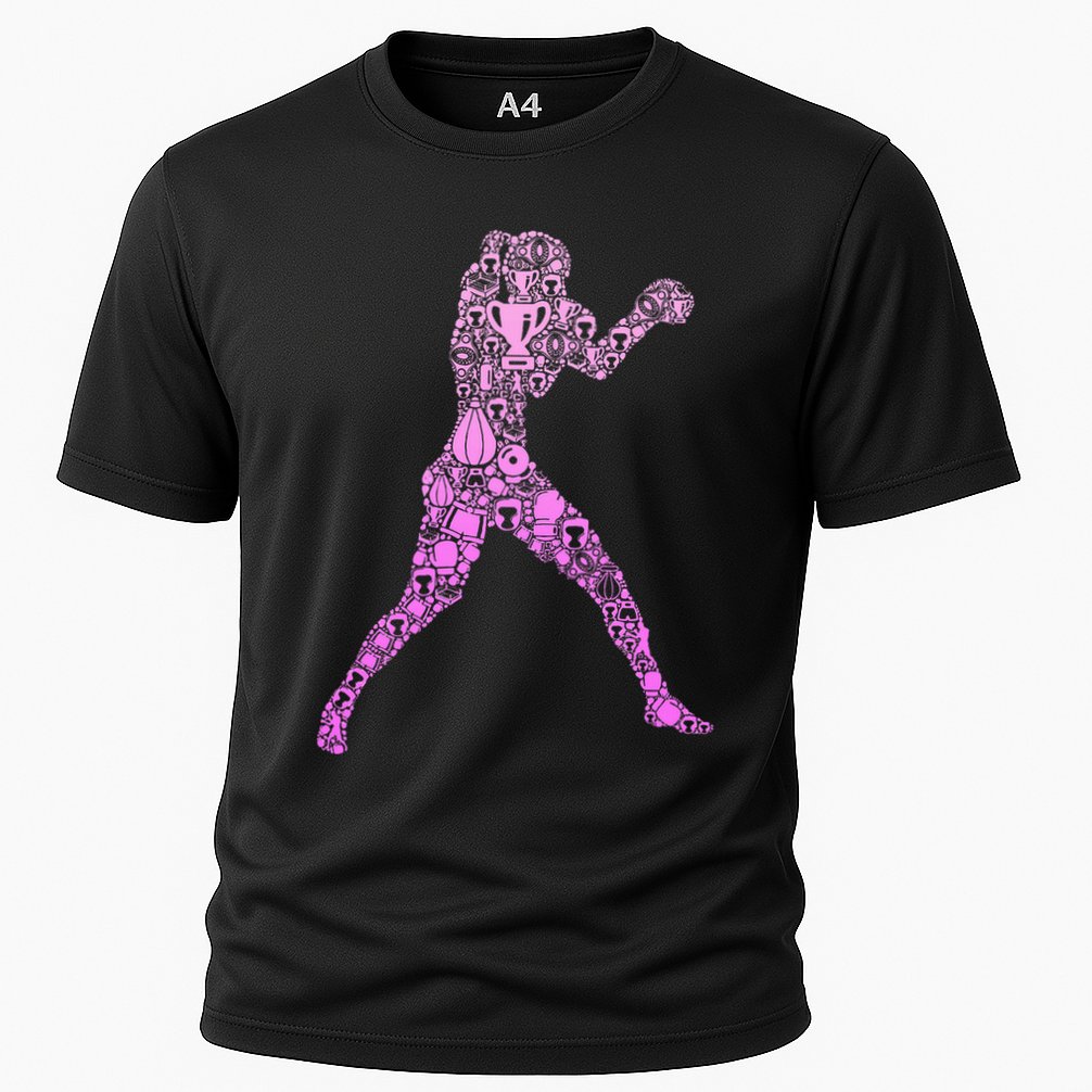 Boxing Boxer Cooling Performance Crew T-Shirt