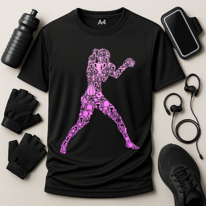 Boxing Boxer Cooling Performance Crew T-Shirt