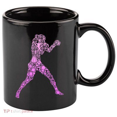 Boxing Boxer 11oz C Handle Ceramic Mug