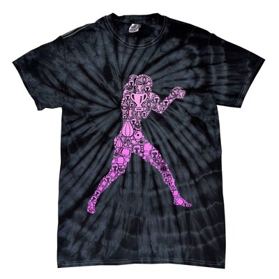 Boxing Boxer Tie-Dye T-Shirt