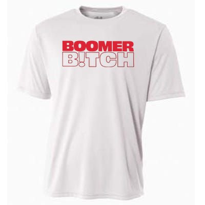 Boomer Bitch Boomer Bitch Cooling Performance Crew T-Shirt