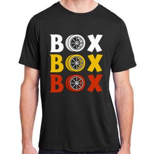 Box Box Box Formula Racing Radio Pit Box Box Box Adult ChromaSoft Performance T-Shirt