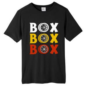 Box Box Box Formula Racing Radio Pit Box Box Box Tall Fusion ChromaSoft Performance T-Shirt