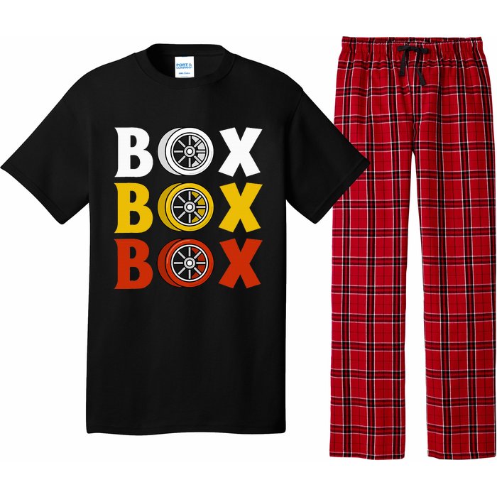 Box Box Box Formula Racing Radio Pit Box Box Box Pajama Set