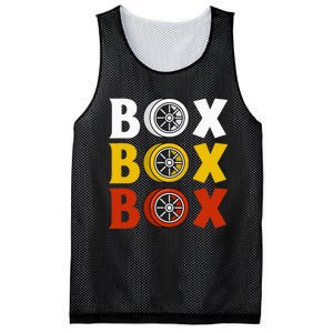 Box Box Box Formula Racing Radio Pit Box Box Box Mesh Reversible Basketball Jersey Tank