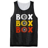 Box Box Box Formula Racing Radio Pit Box Box Box Mesh Reversible Basketball Jersey Tank