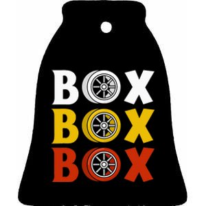 Box Box Box Formula Racing Radio Pit Box Box Box Ceramic Bell Ornament