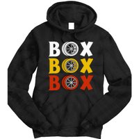 Box Box Box Formula Racing Radio Pit Box Box Box Tie Dye Hoodie