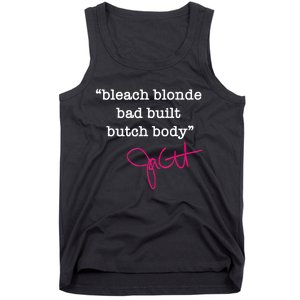 Bleach Blonde Bad Built Butch Body Jasmine Crockett Tank Top