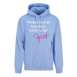 Bleach Blonde Bad Built Butch Body Jasmine Crockett Unisex Surf Hoodie