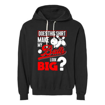 Bowling Balls Garment-Dyed Fleece Hoodie