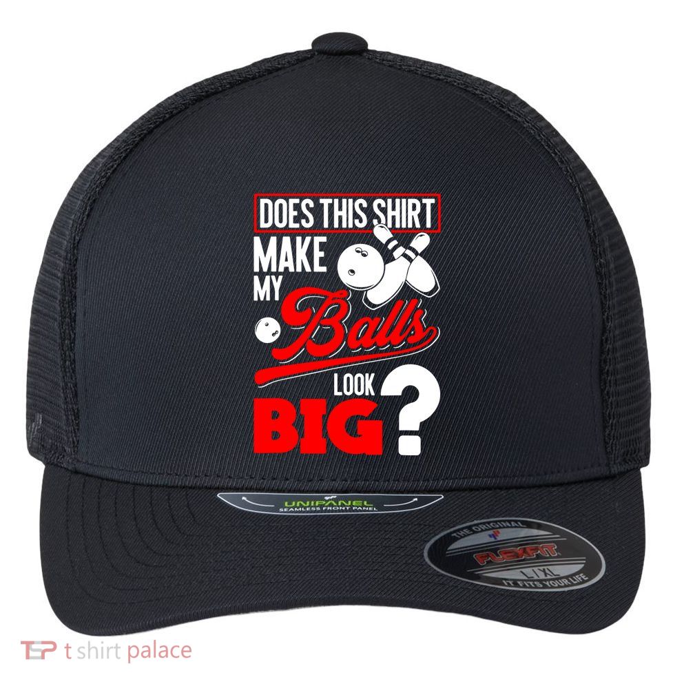Bowling Balls Flexfit Unipanel Trucker Cap
