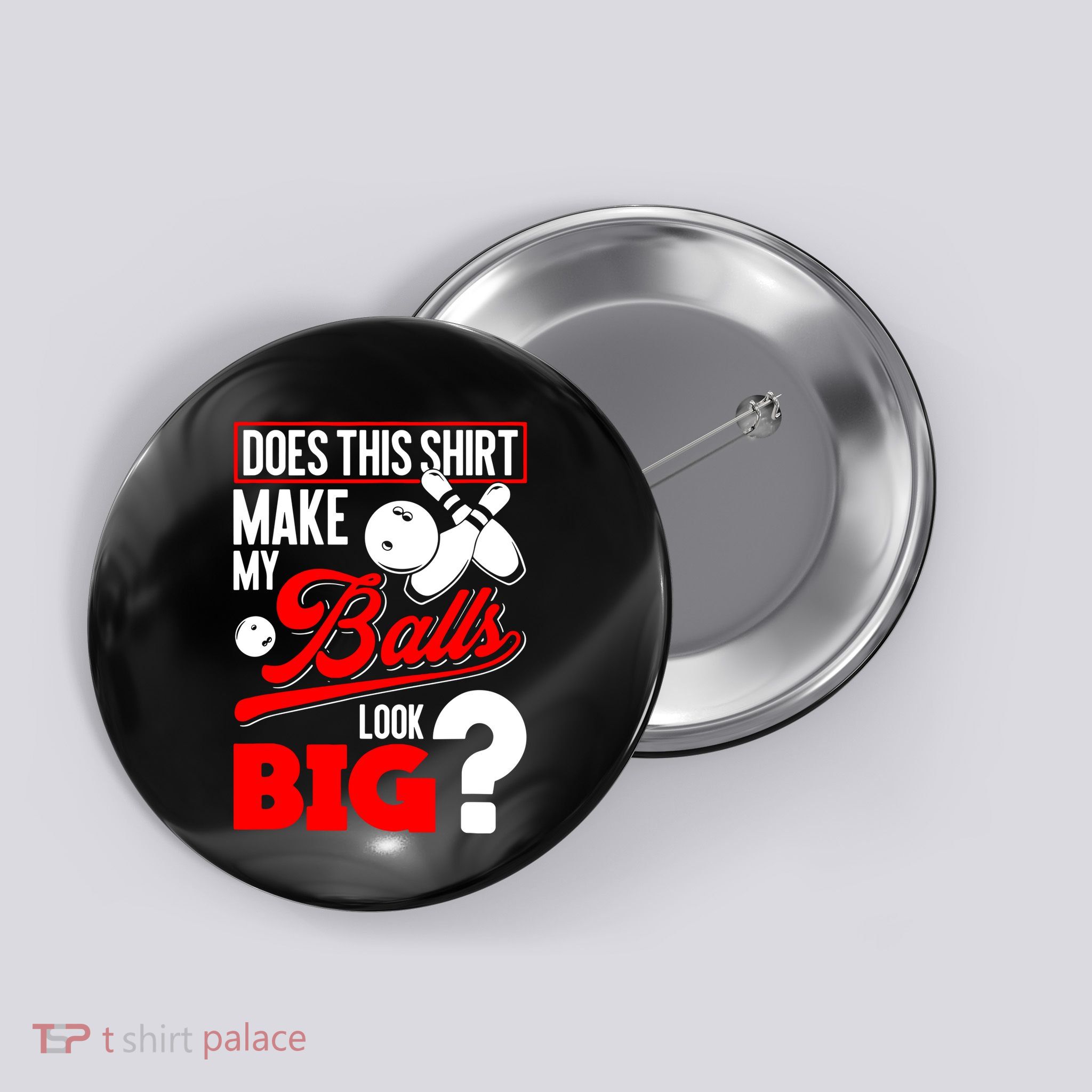 Bowling Balls Button