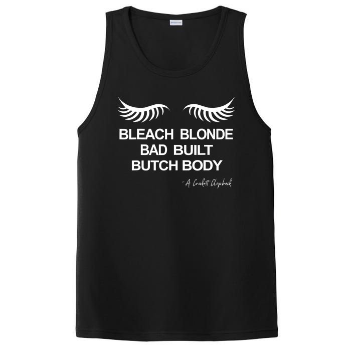 Bleach Blonde Bad Built Butch Body PosiCharge Competitor Tank