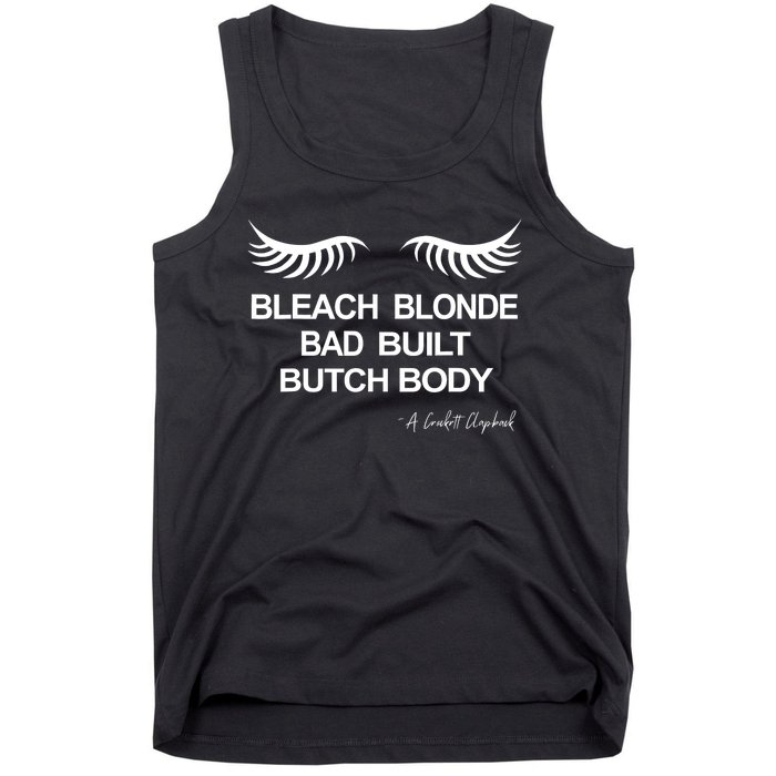 Bleach Blonde Bad Built Butch Body Tank Top